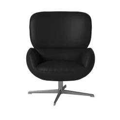 Ripon - Fauteuil + repose-pieds Cuir