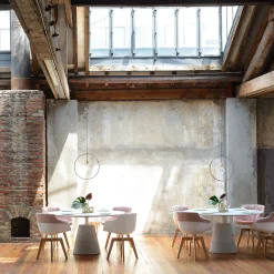 Rock Table Bois Laqué