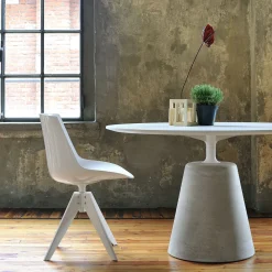 Rock Table Bois Laqué