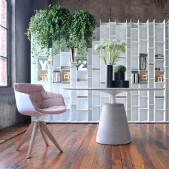 Rock Table Bois Laqué