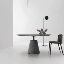 Rock Table Bois Laqué