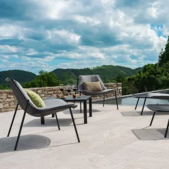 Round lounge (lot de 2)