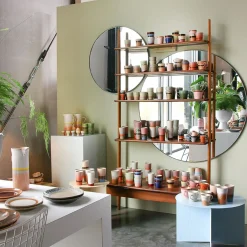 Round Mirror Metal Frame