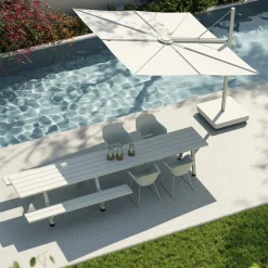 Sensu - Parasol carré droit