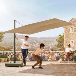 Sensu - Parasol carré droit