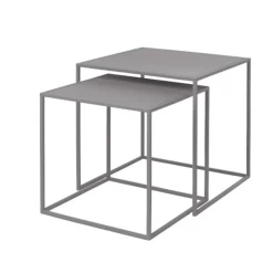 Set 2 tables d’appoint Fera