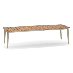 Shine table extensible plateau en teck