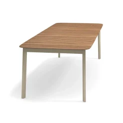 Shine table extensible plateau en teck