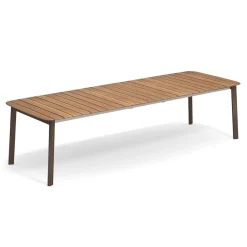 Shine table extensible plateau en teck