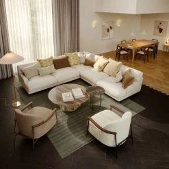 Séjour lounge chair - Avec accoudoir - Karakorum 001/ Noir (Outlet)