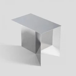 Slit Table rectangle miroir