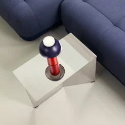 Slit Table rectangle miroir