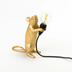 Souris lampe step gold