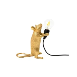 Souris lampe step gold