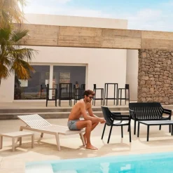 Spritz sun lounger - blanc