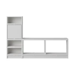 Stacked Storage System - Hallway Storage - Configuration 1