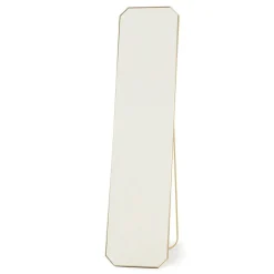 Standing Floor Mirror Brass