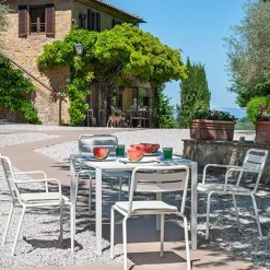 Star Chaise en aluminium