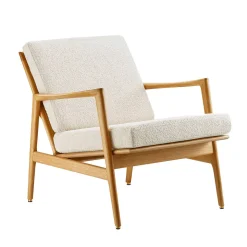 Stefan Lounge chair - Tissu bouclé