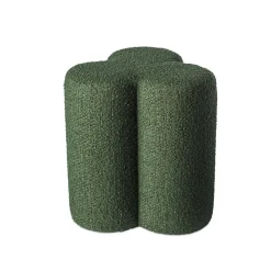 Stool clover boucle