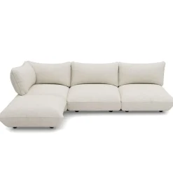 Sumo canapé d’angle - Bouclé recyclé