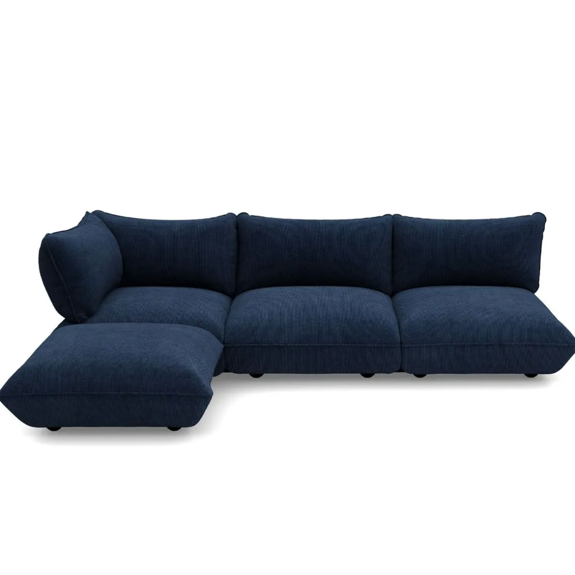 Sumo canapé d'angle - Cord recyclé