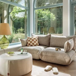 Sumo canapé moyen - Bouclé recyclé