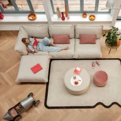 Sumo Pouf - Bouclé recyclé