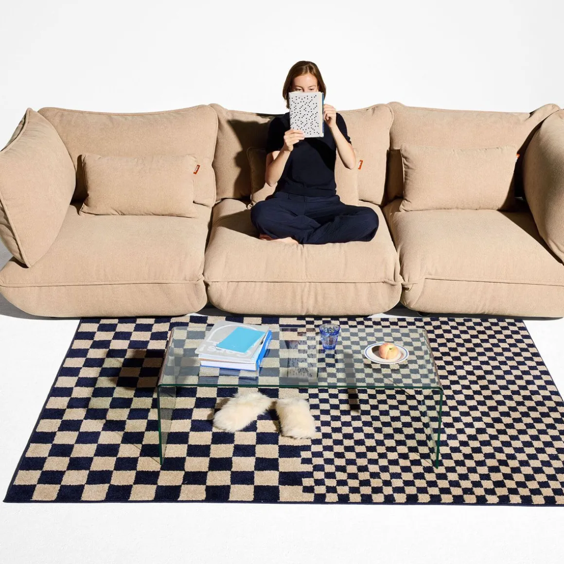 Sumo Sofa Medium - Cord recycled