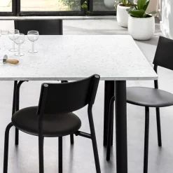 Table à Manger New Modern en Plastique Recyclé