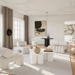 Table basse Big Foot - Blanc (Outlet)