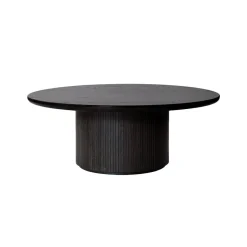 Table basse Moon Laqué Noir