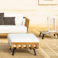 Table basse Welcome en teck