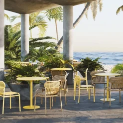 Table carré bistrot Week-end