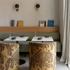 Table Colonne Harbour Dining Table - Marbre Blanc