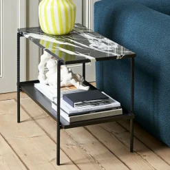 Table d'appoint / Rebar Marbre rectangle