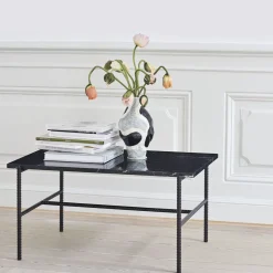 Table d'appoint / Rebar Marbre rectangle