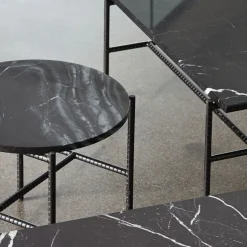 Table d'appoint / Rebar Marbre rond