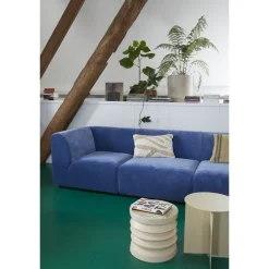 Table d'appoint ronde - Crème (Outlet)