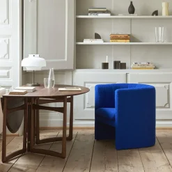 Table drop leaf HM6 - noyer huilé