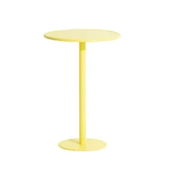 Table haute ronde Week-end