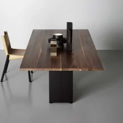 Table Holo effet Noyer