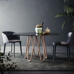 Table méduse - marbre