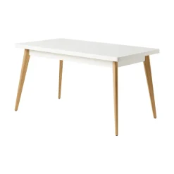 Table rectangle 55 - pieds bois