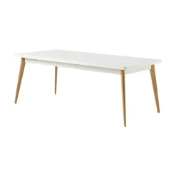 Table rectangle 55 - pieds bois