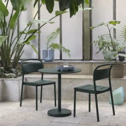 Table Ronde Linear Steel