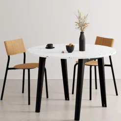 Table Ronde New Modern en Plastique Recyclé