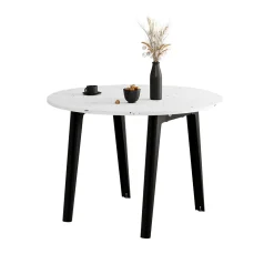 Table Ronde New Modern en Plastique Recyclé