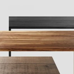 Table Tense - Bois Carbonisé