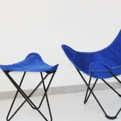 Tabouret AA Butterfly Toile